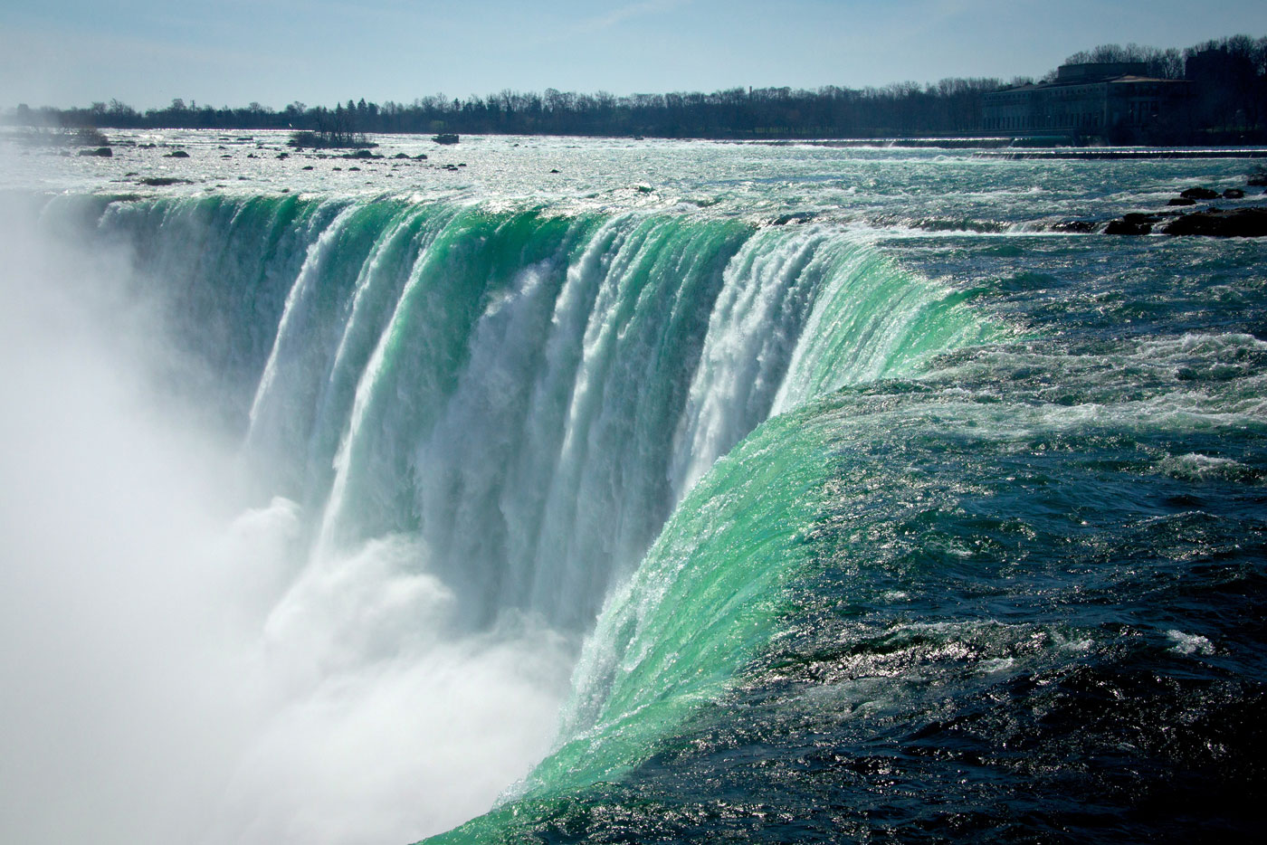 Cataratas del Niagara Caída