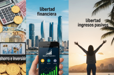 Libertad financiera sin dogmas: ahorro, inversión, cripto e ingresos