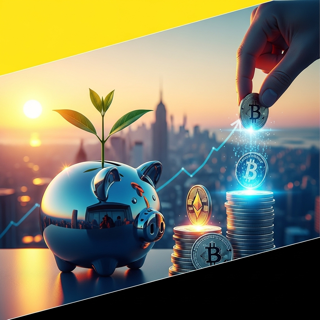 Libertad financiera sin permiso: ahorro automático y cripto