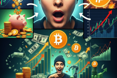 Libertad financiera: ahorro automático, inversión y Bitcoin