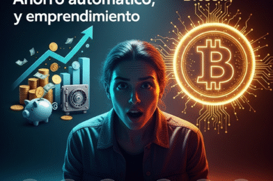 Libertad financiera: ahorro automático, Bitcoin y emprendimiento