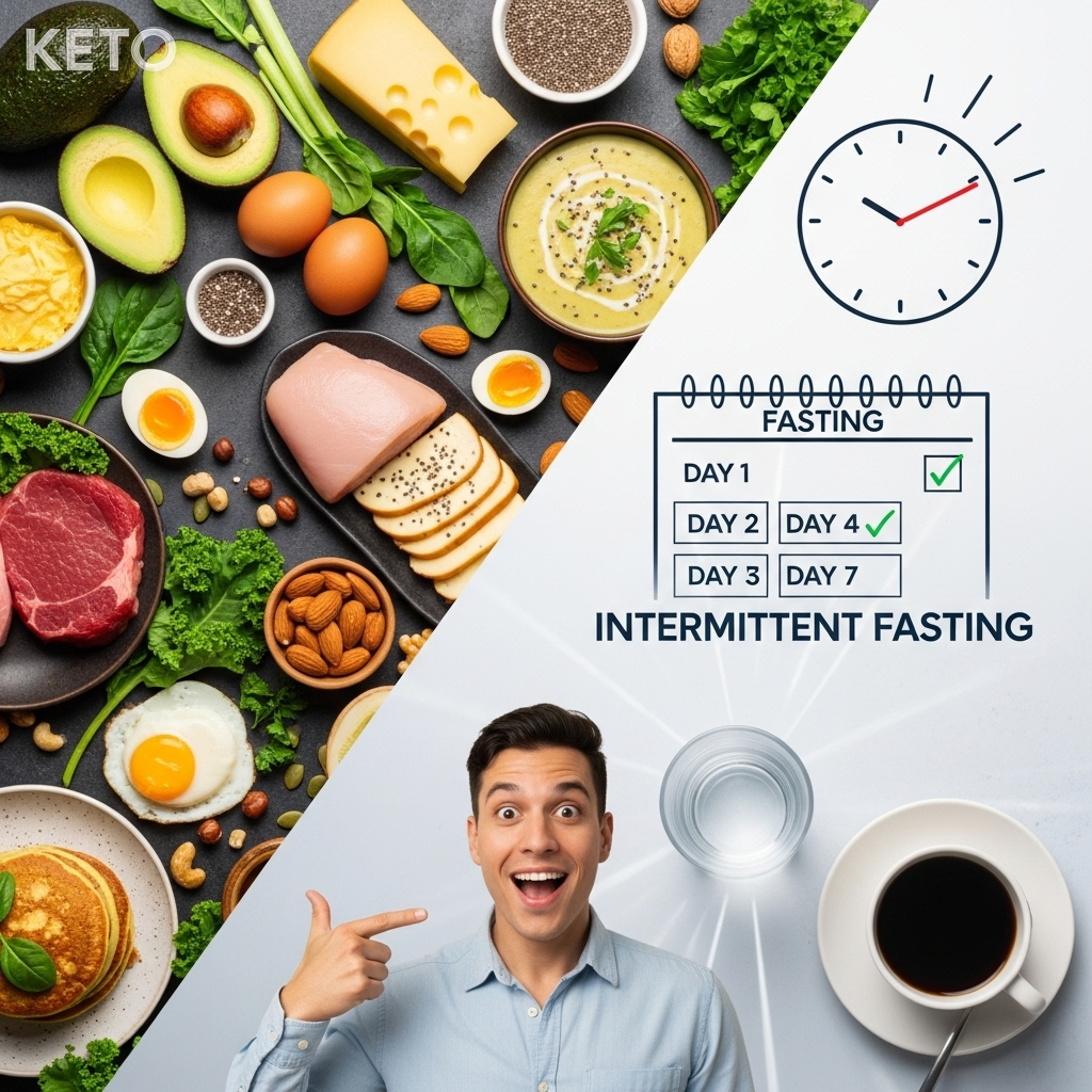 Dieta keto y ayuno intermitente: cómo empezar (plan 7 días)