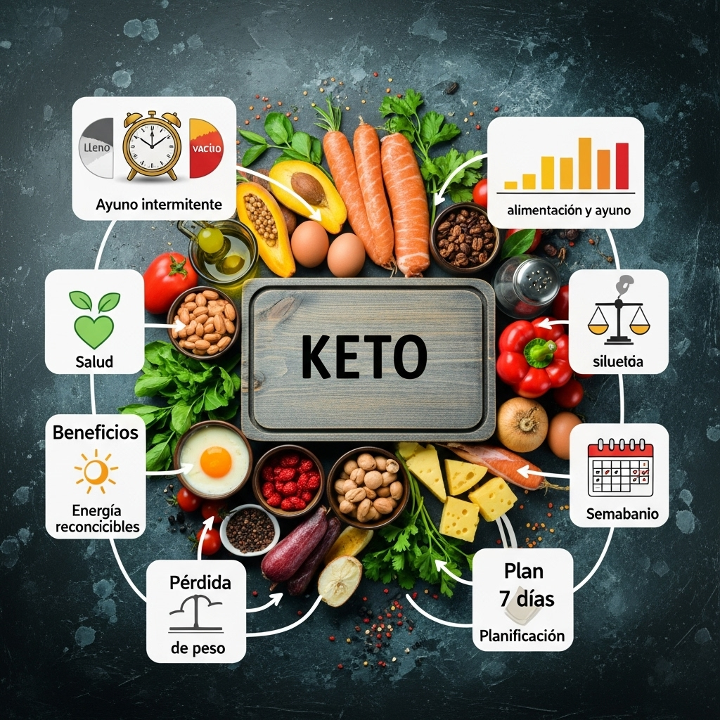 Dieta Keto: qué es, beneficios, ayuno intermitente y plan 7 días