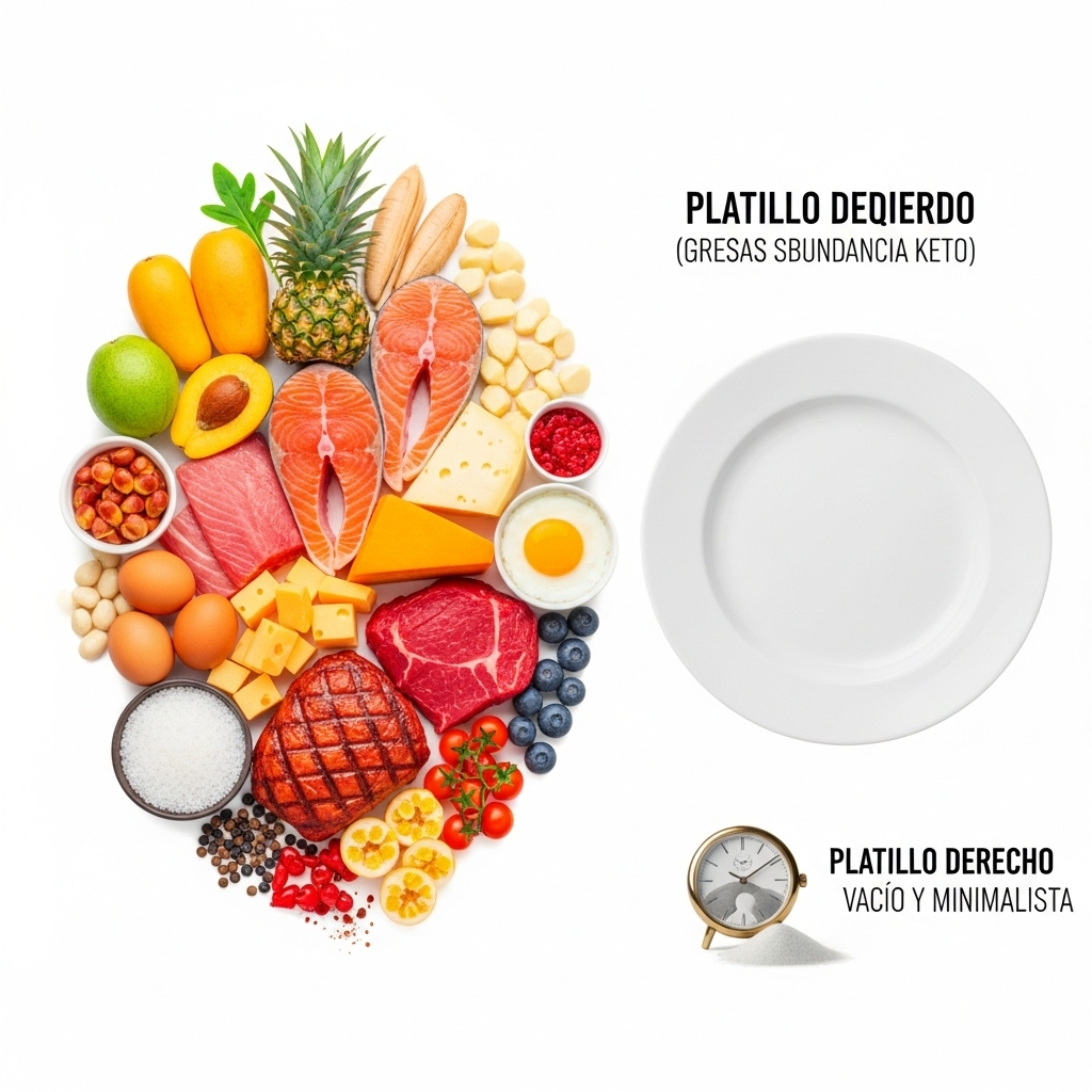 Dieta keto y ayuno intermitente: beneficios y plan de 7 días