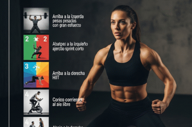 Plan de entrenamiento 5 días: fuerza, HIIT, cardio y NEAT