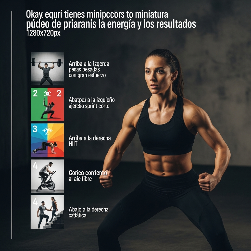 Plan de entrenamiento 5 días: fuerza, HIIT, cardio y NEAT