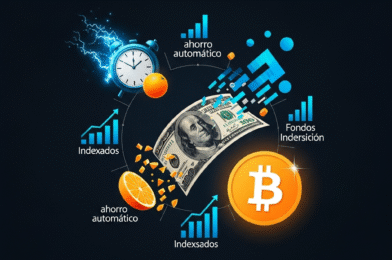 Libertad financiera sin humo: ahorro automático, indexados y Bitcoin