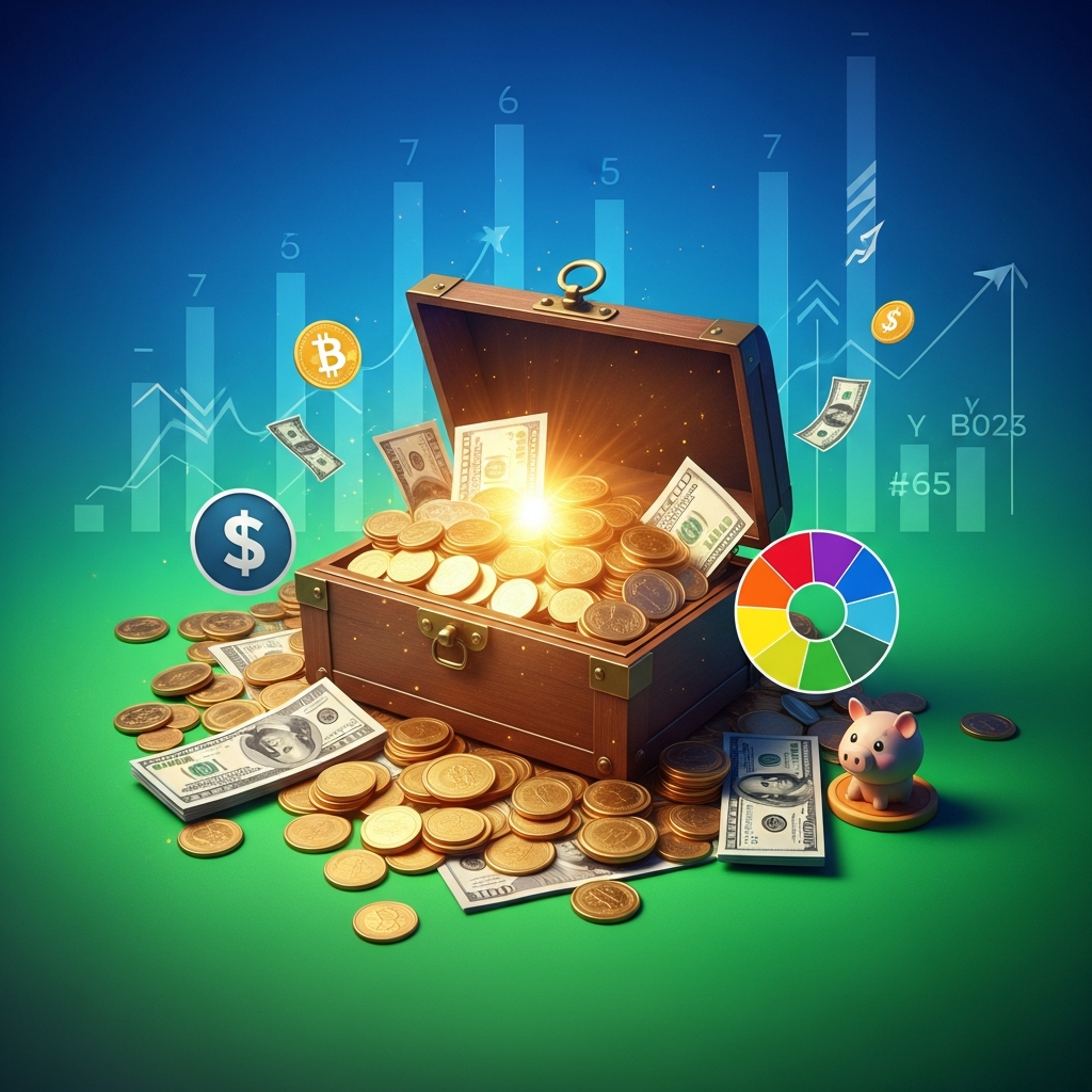 Guía de libertad financiera: ahorro automático, inversión y cripto