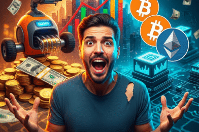 Libertad financiera: ahorro automático, inversión y cripto