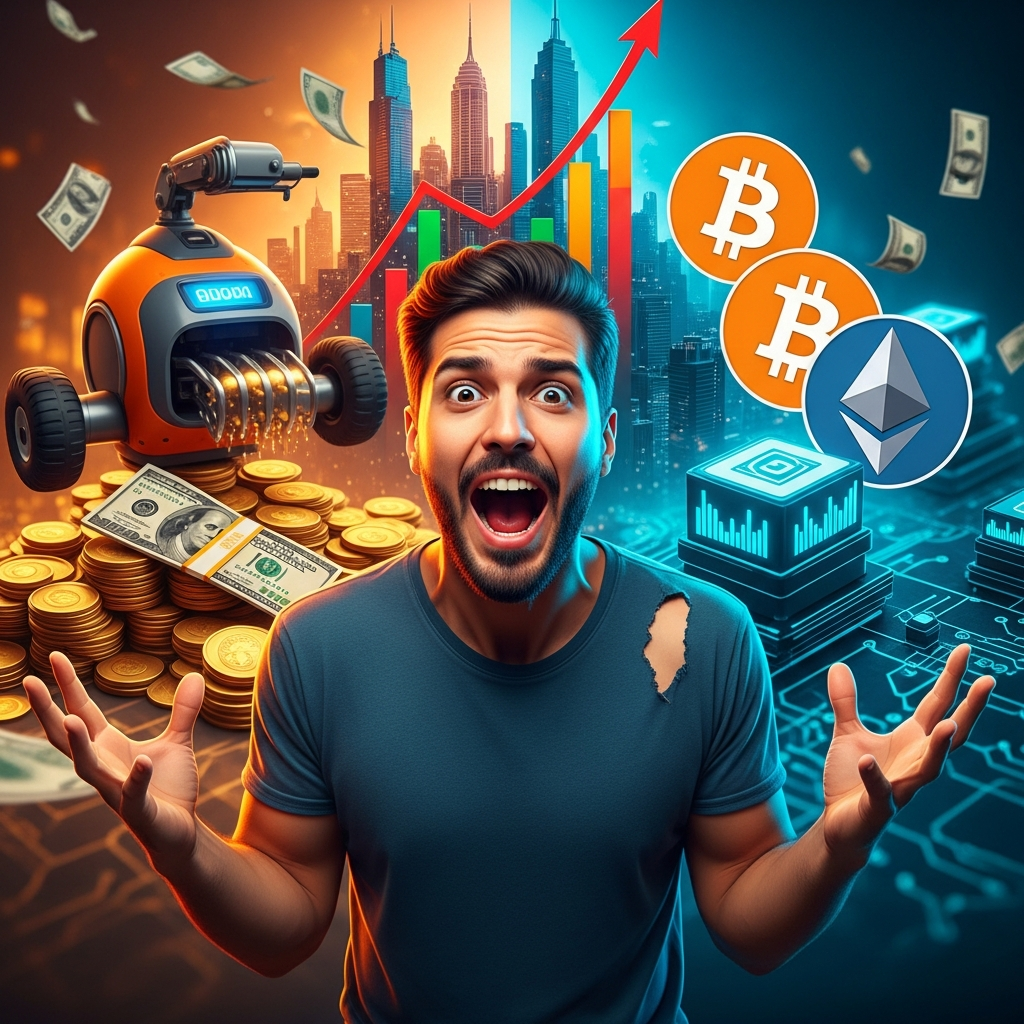 Libertad financiera: ahorro automático, inversión y cripto