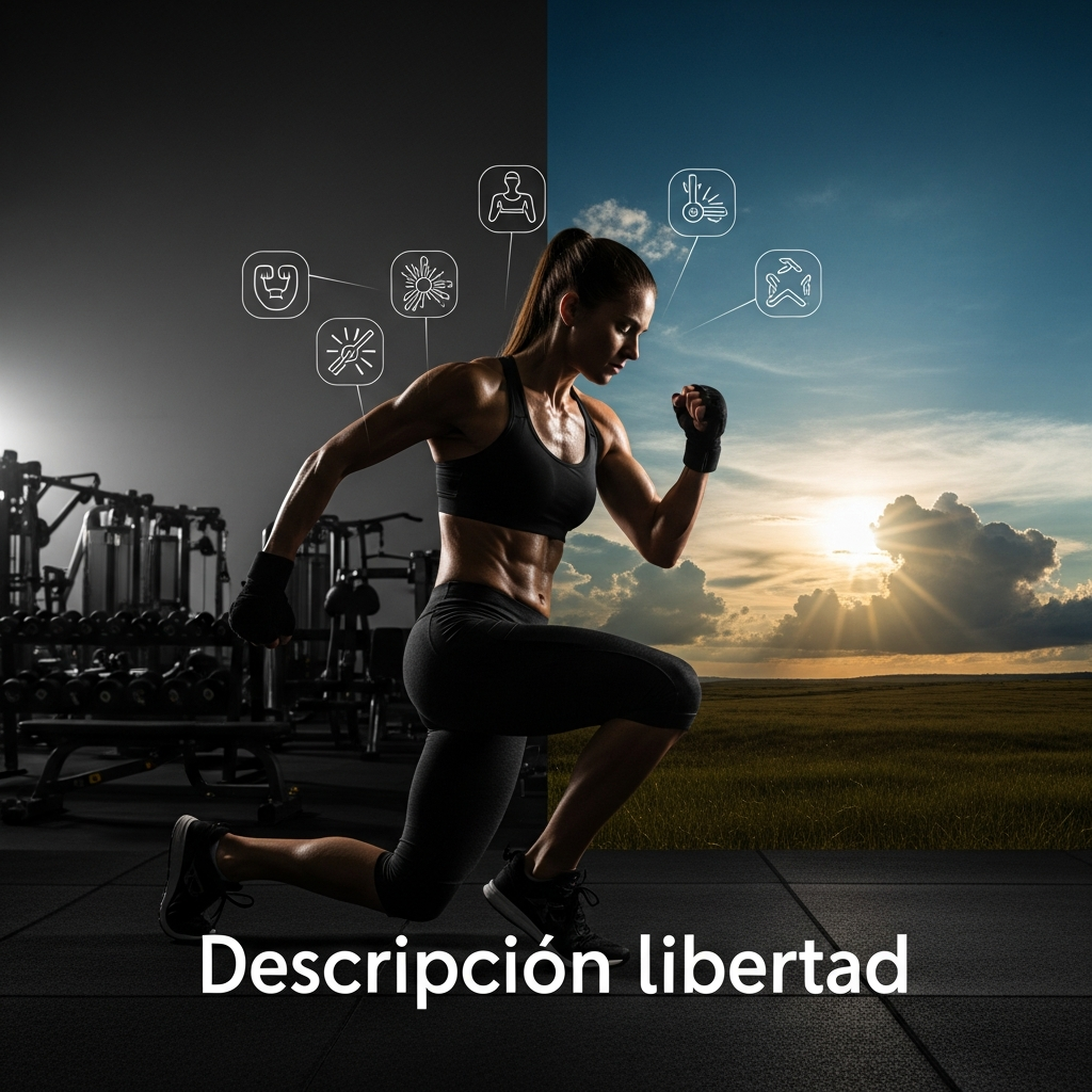Ejercicio real: 5 días de fuerza, HIIT y cardio para ganar libertad