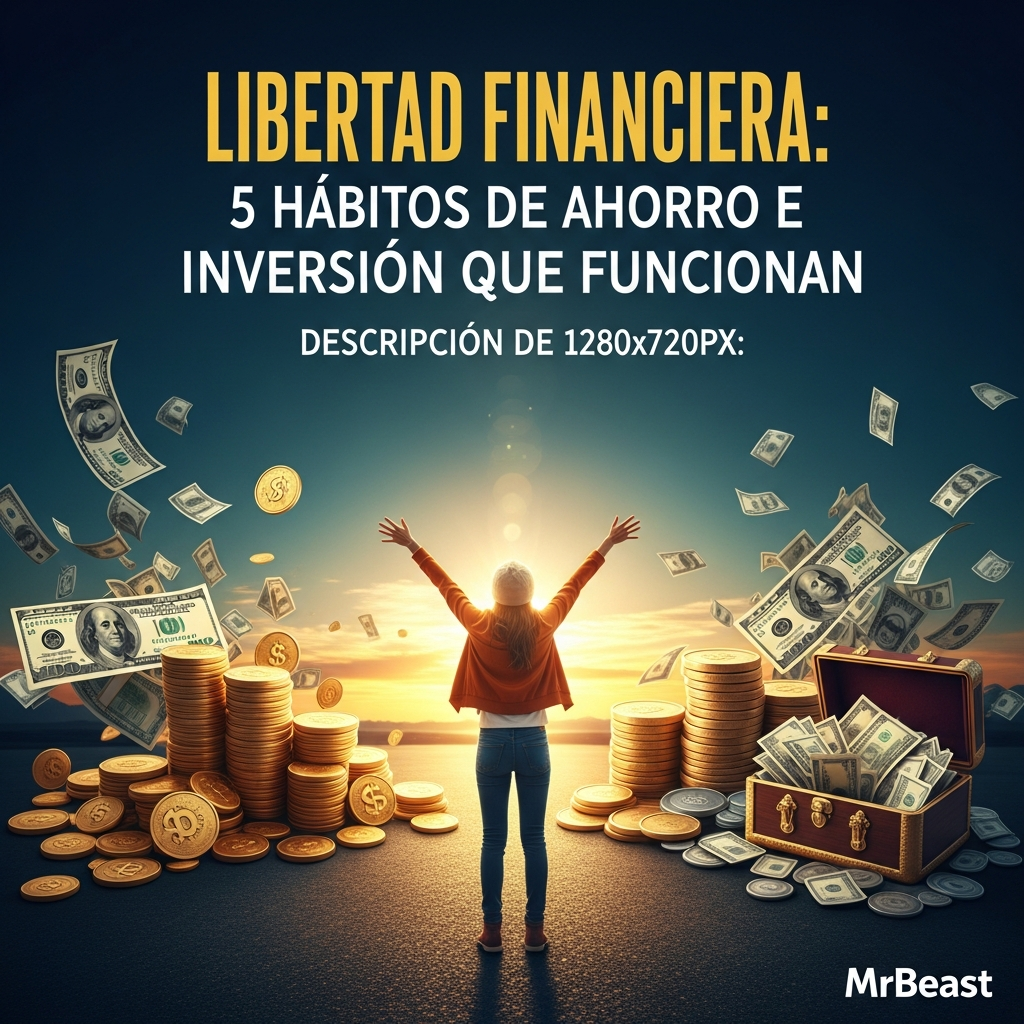 Libertad Financiera: 5 Hábitos de Ahorro e Inversión que Funcionan