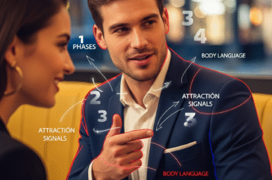 Guía de seducción: 5 fases, señales de atracción y lenguaje corporal