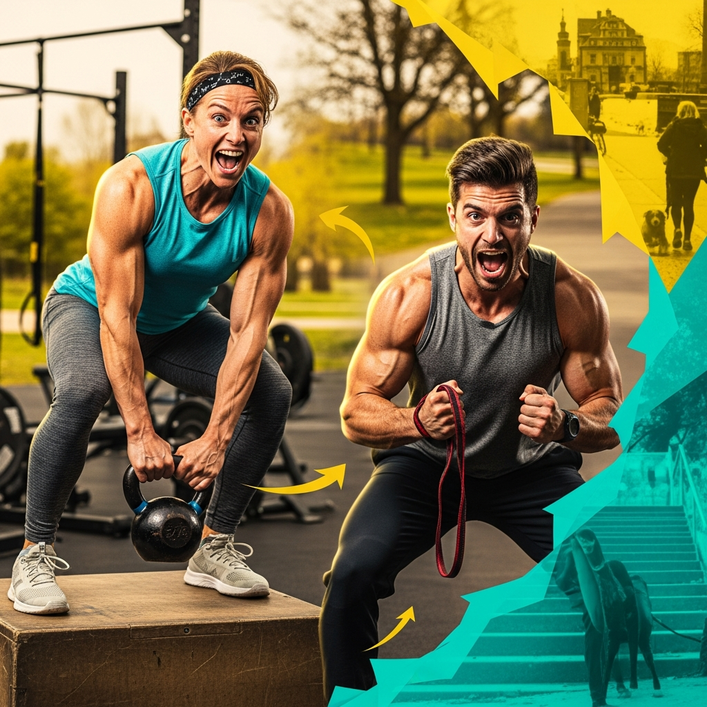 Cómo mantenerse activo y con energía: plan de 5 días con fuerza, HIIT y NEAT