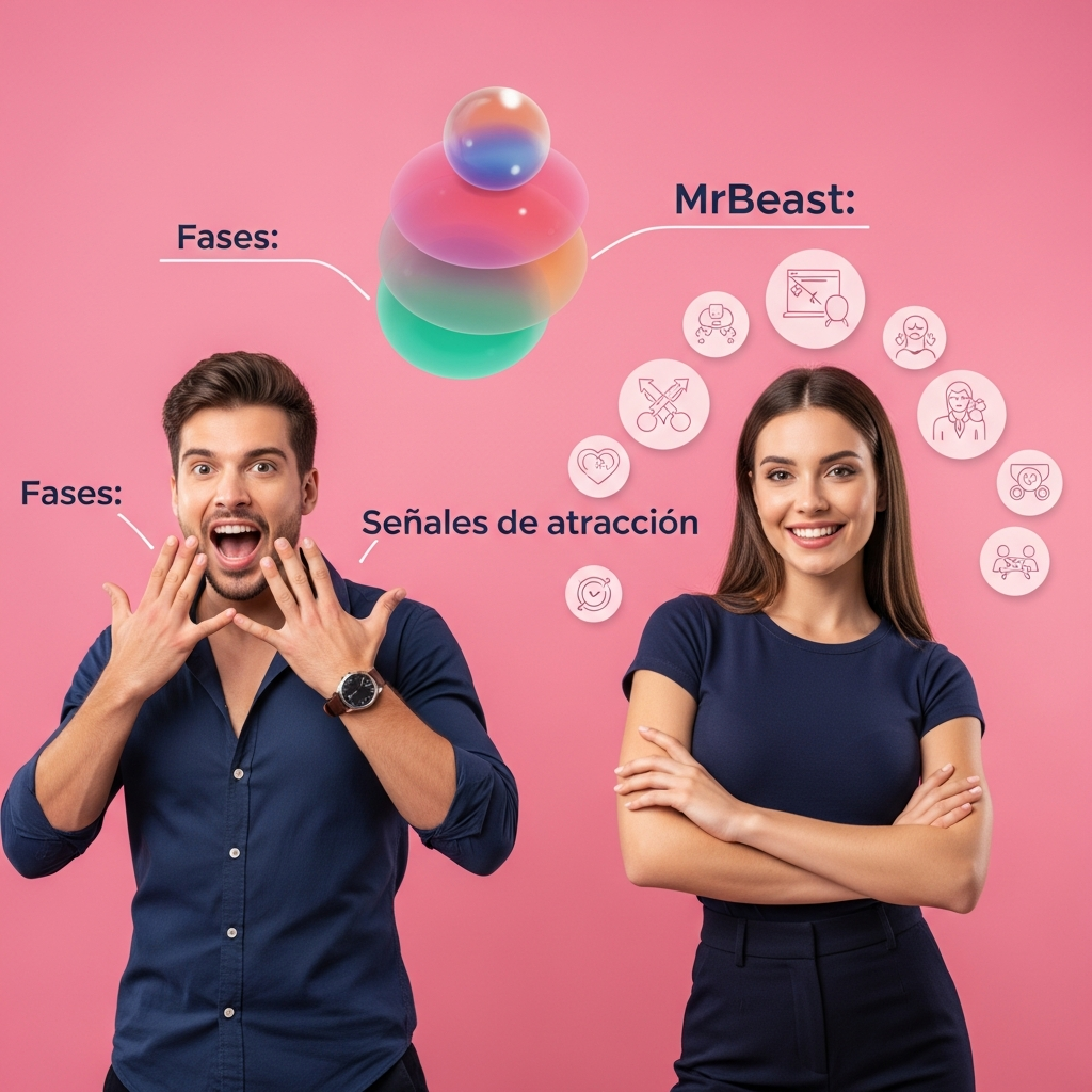 Guía de seducción: fases, señales de atracción y lenguaje corporal