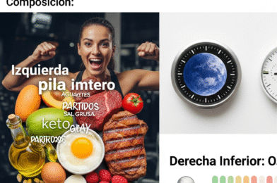Dieta Keto y Ayuno Intermitente: Plan de 7 Días para Energía Estable y Libertad Diaria