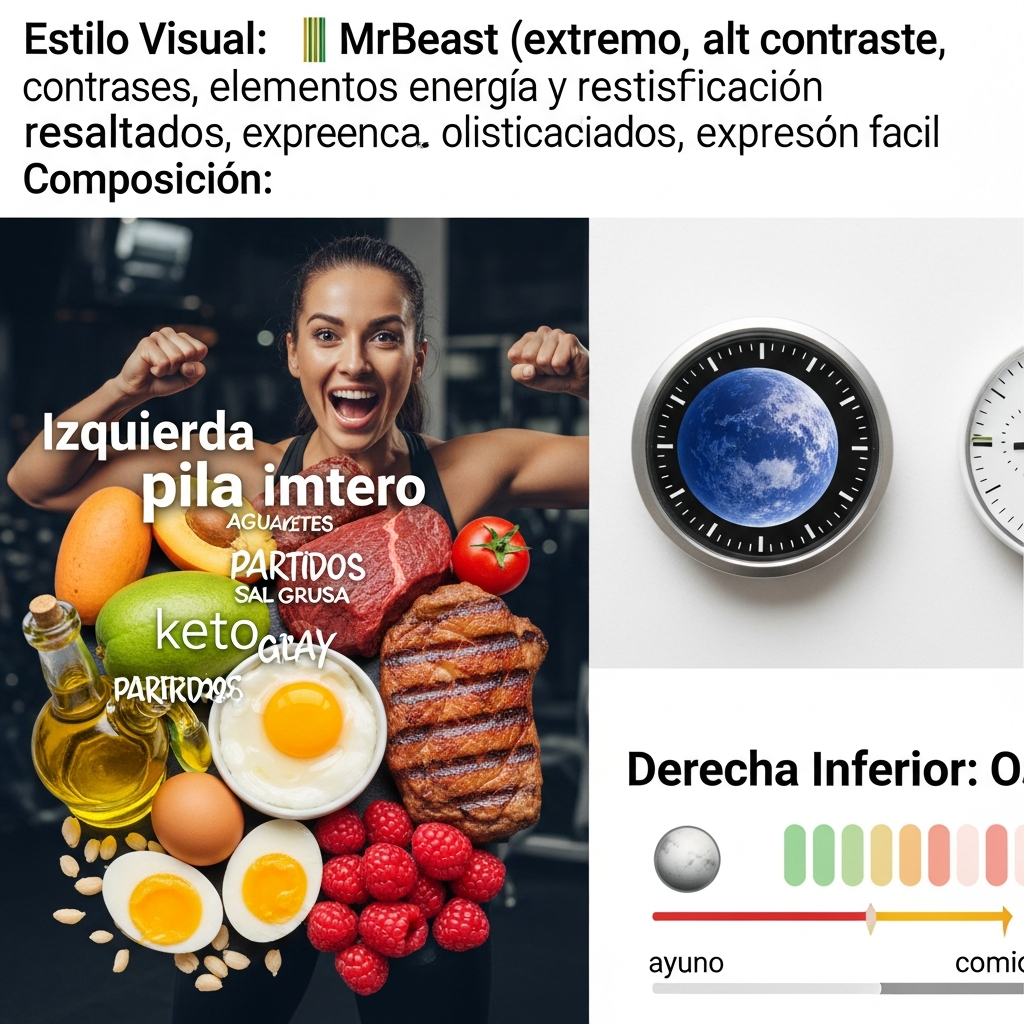Dieta Keto y Ayuno Intermitente: Plan de 7 Días para Energía Estable y Libertad Diaria